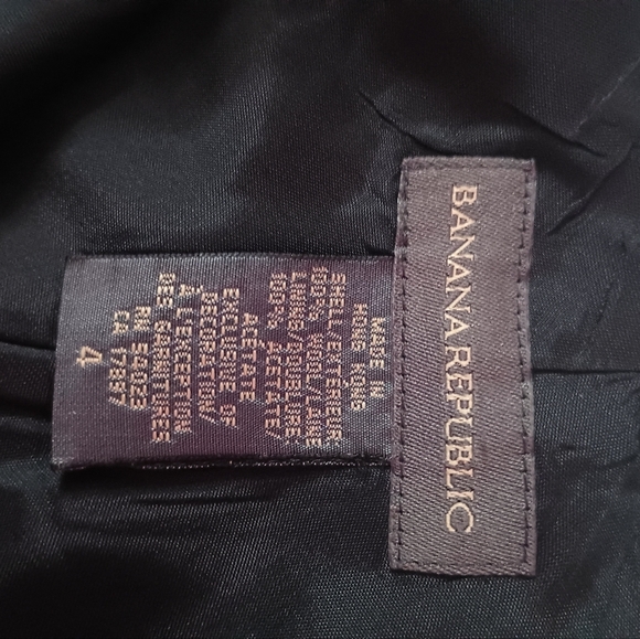 Banana Republic Ladies Wool A-Line Skirt (Size 4) - Picture 9 of 9